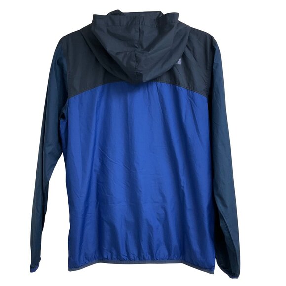 The North Face Boys Blue Windbreaker Rain Jacket Size XL Outdoor Hiking Camping - Picture 2 of 16
